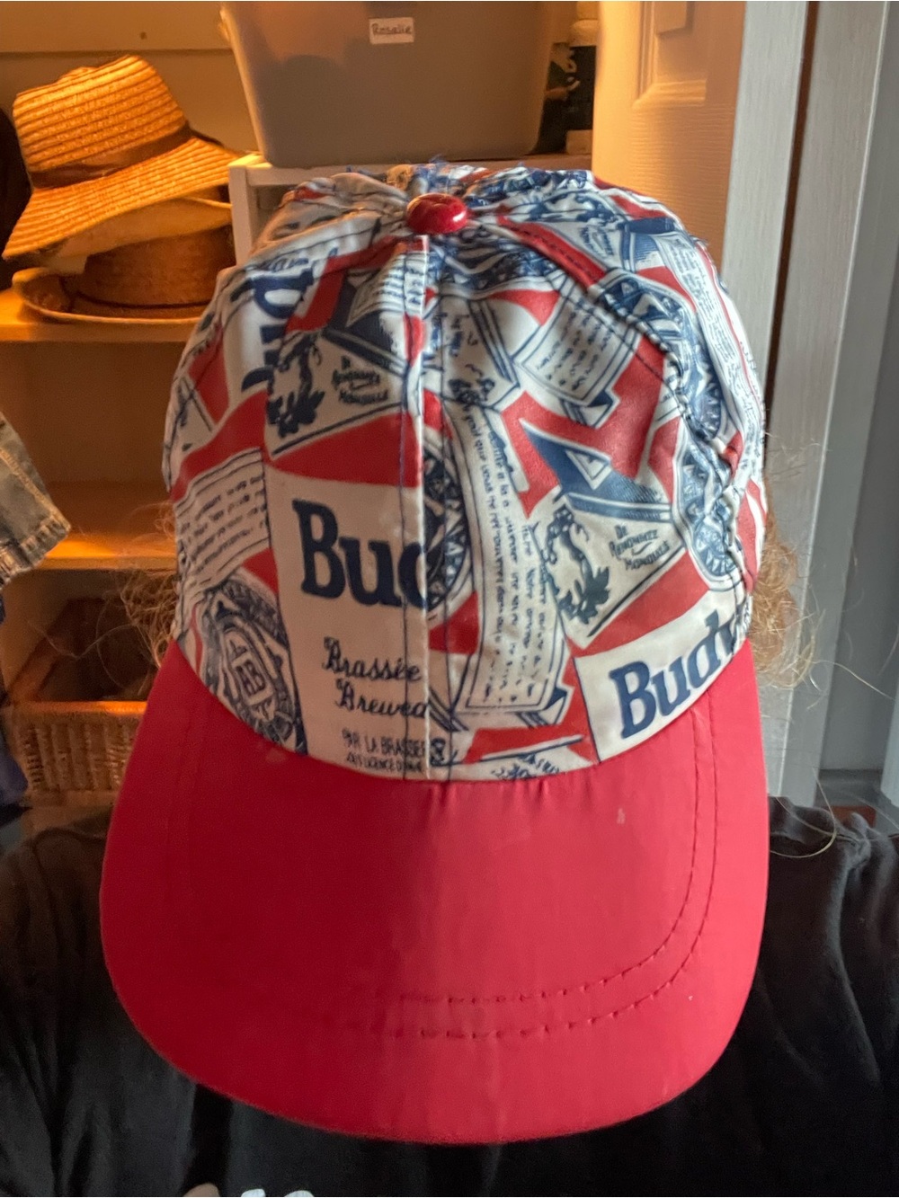 Budweiser Red, White & Blue Hat